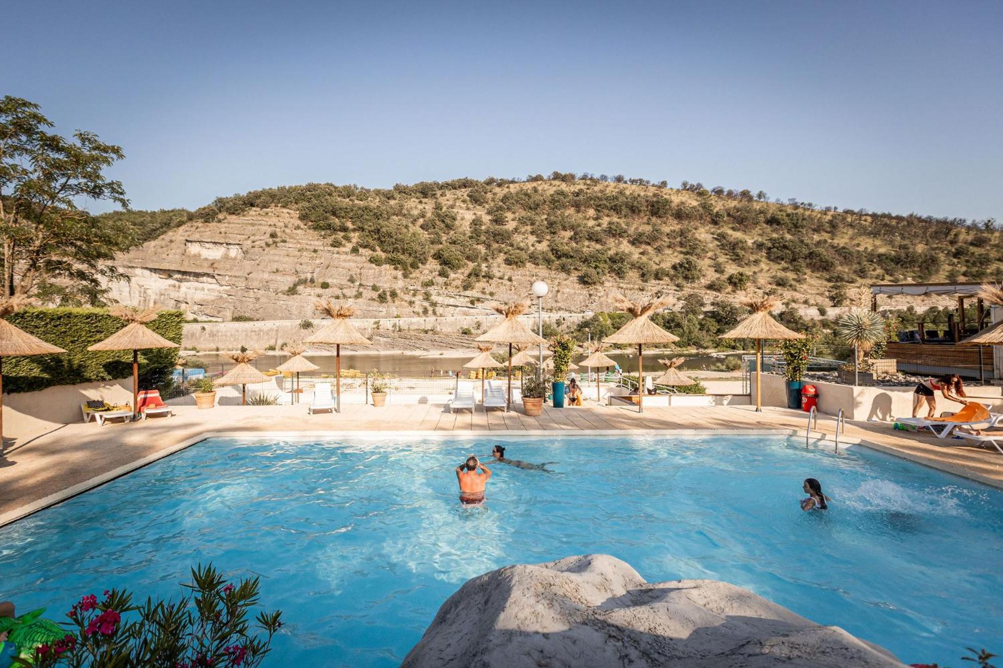Aloha Plage Camping 4Etoiles Sampzon 외부 사진