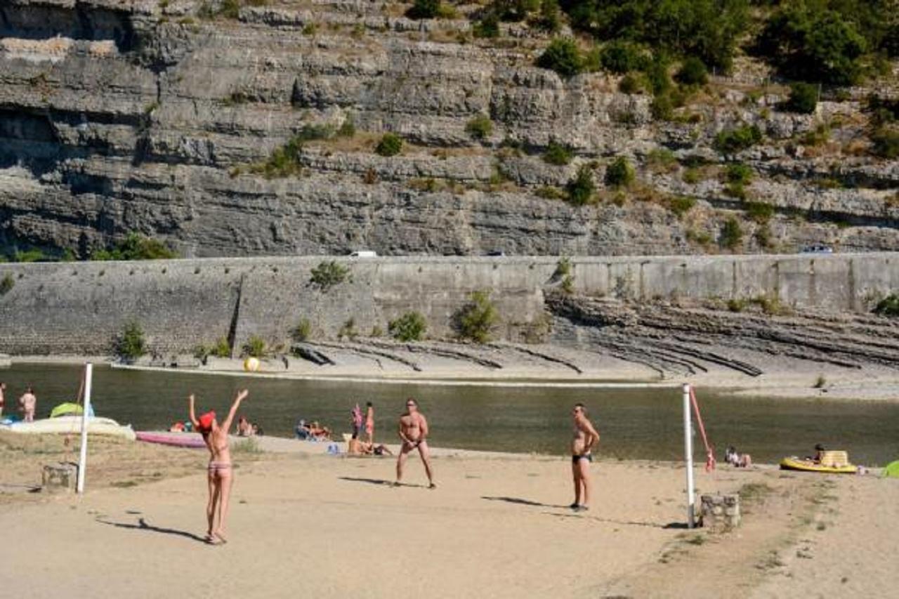 Aloha Plage Camping 4Etoiles Sampzon 외부 사진